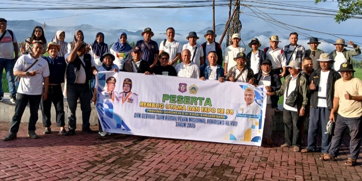 Arjun Mogulaingo Melepas 123 Peserta Rembug Utama KTNA ke Kalimantan Timur