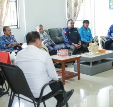 Wabup Iwan Adam Menerima Kunker Kepala Kantor Wilayah  Kemenkum Provinsi Gorontalo