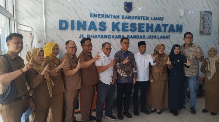 Komisi V DPRD Sumsel Kunjungi Dinkes Lahat, Hal Ini Jadi Bahasan