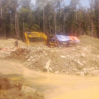 Tambang Ilegal di Busak 2, Aparat Seakan Hilang Nyali