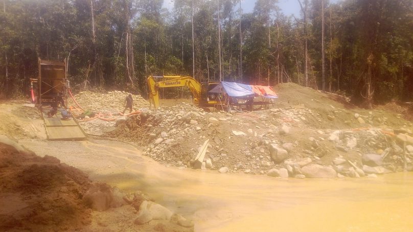 Tambang Ilegal di Busak 2, Aparat Seakan Hilang Nyali