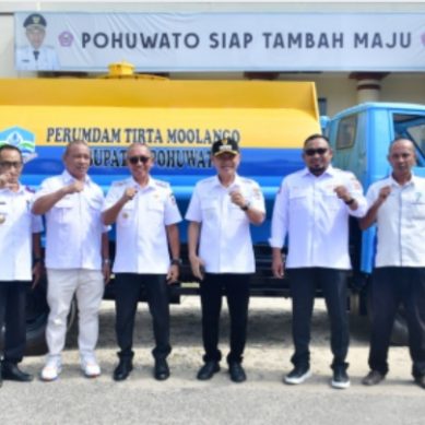 Mobil Perumdam Moolango Di Rehabilitasi, Bupati Dan Wabup Beri Apresiasi