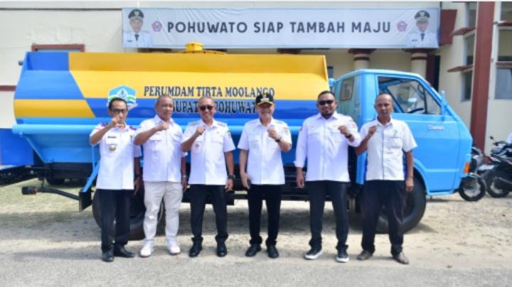 Mobil Perumdam Moolango Di Rehabilitasi, Bupati Dan Wabup Beri Apresiasi