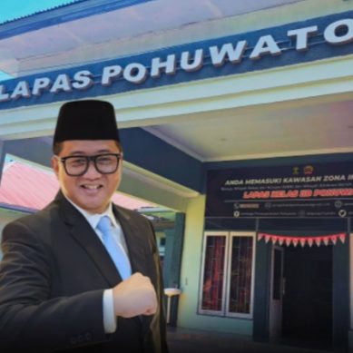 Gantikan Tristiantoro Adi Wibowo, Fahmi Rezatya Suratman Kalapas Baru Pohuwato
