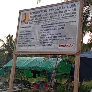 Diduga Gunakan BBM Subsidi, Kontraktor Proyek BWSS II di Pohuwato Disorot