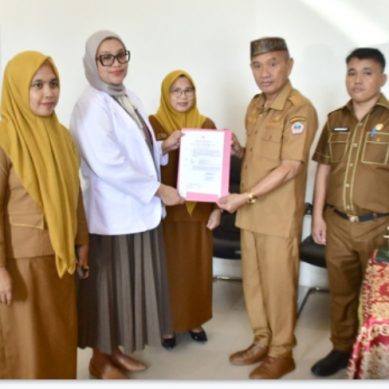Resmi…!  Dokter Dian Ikagustina Tambunan Jabat  Plt. Direktur RSUD Bumi Panua