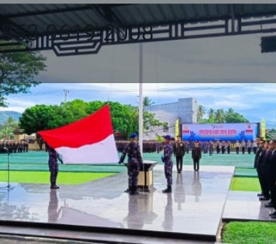 DARI UPACARA HARI PAHLAWAN DI POLDA GORONTALO