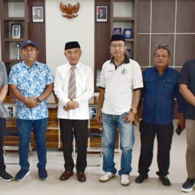 Bupati Saipul Mbuinga Terima Ormas Pohuwato