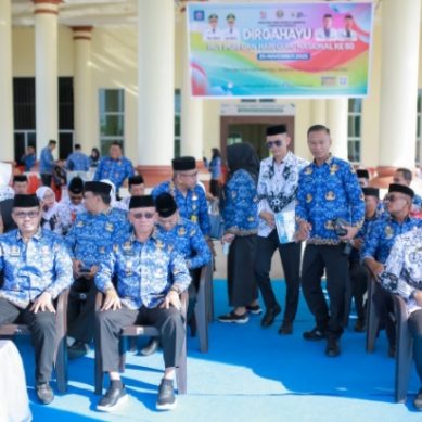 Wabup Iwan Adam Pimpin Upacara HUT Korpri Ke – 54