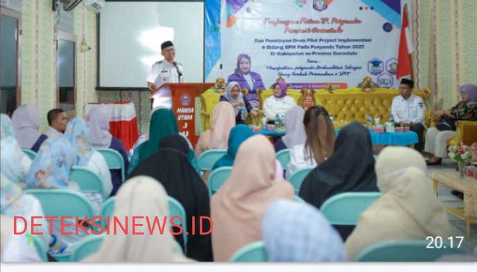 Pemkab Pohuwato Dukung Marisa Utara Di Tetapkan sebagai Desa Percontohan 6 SPM Posyandu