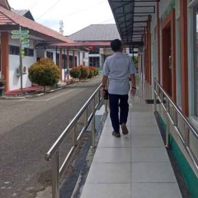 Penuhi Panggilan Jaksa Penyelidik Kejati Gorontalo, Ismail Hippy Datangi Ruang Pidsus Kejari Pohuwato