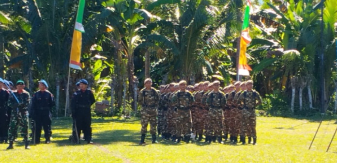 Komcad Boalemo Peserta Upacara Hari Juang Infanteri TNI AD