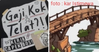 Kontraktor Pekerjaan Jembatan Bulili Berulah, Gaji Buruh Di Duga  Belum  Di Bayarkan