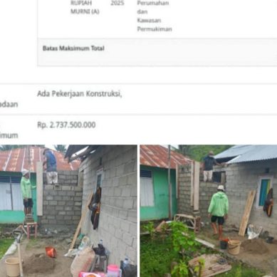 Proyek Pengembangan Sanitasi Kawasan Kumuh Lekobalo, Di Sinyalir Di Kerjakan Asal Asalan