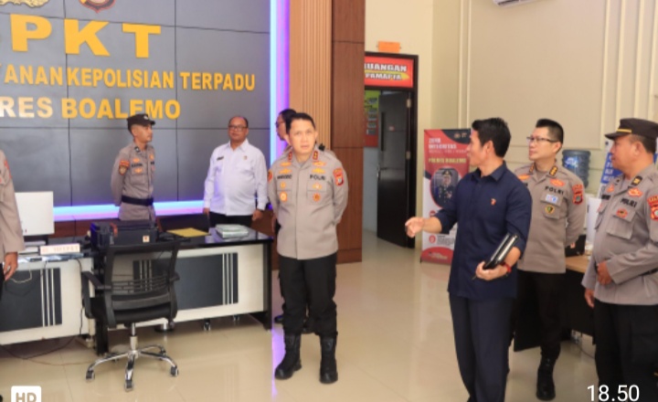 Kunker Ke Polres Boalemo, Kapolda Gorontalo Perkuat Pelayanan dan Kesiapsiagaan
