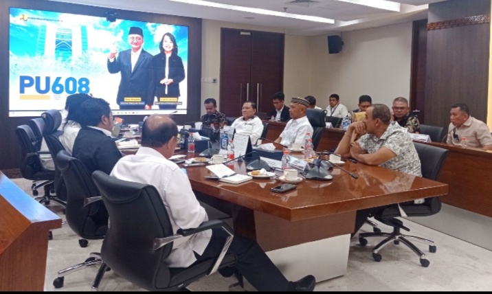 Awal Tahun 2026, Bupati Pohuwato Sambangi Kementrian PU