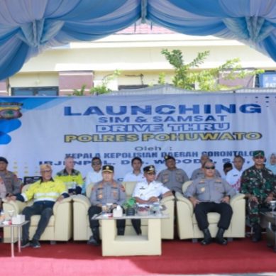 Pemkab Pohuwato Sebut, Layanan SIM Drive Thru dan SAMSAT Drive Thru Adalah Terobosan Terbaru.