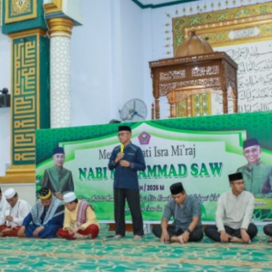 Wabup Pohuwato Hadiri Peringatan Isra Mikraj Nabi Muhammad SAW 1447 Hijriah