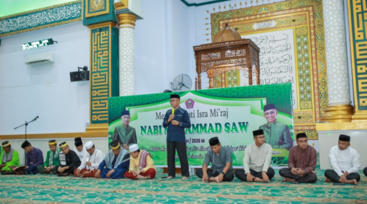 Wabup Pohuwato Hadiri Peringatan Isra Mikraj Nabi Muhammad SAW 1447 Hijriah