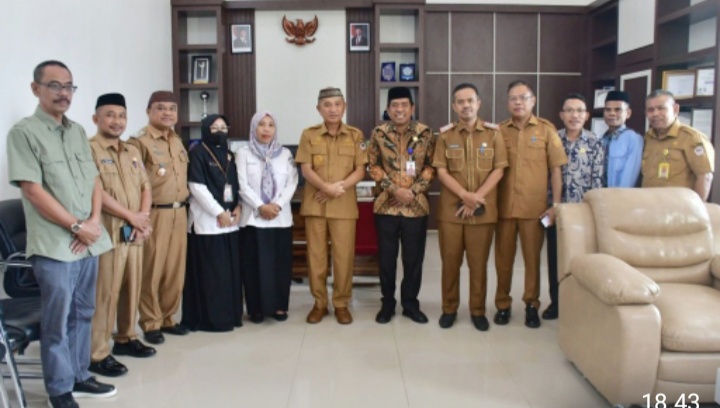 Silaturahmi ke Pohuwato, Bupati Saipul Sambut Kakanwil Kementerian Haji dan Umrah Gorontalo