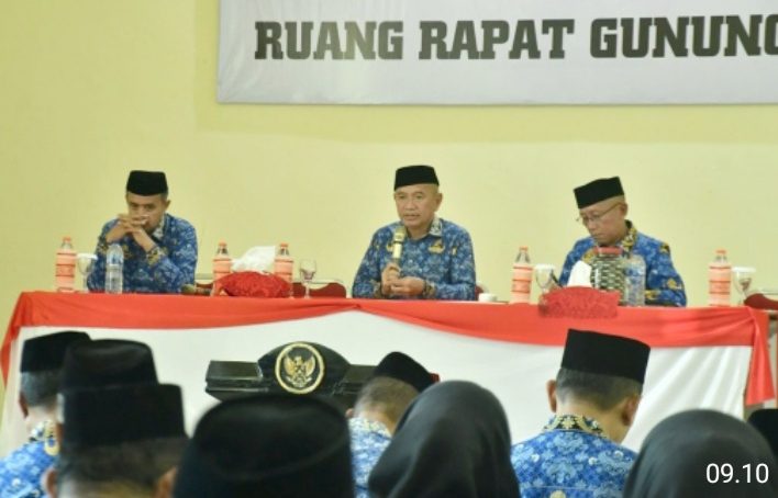 Bupati Saipul Mbuinga Pimpin Rapat Perdana Awal Tahun 2026 Dilingkungan Pemkab Pohuwato
