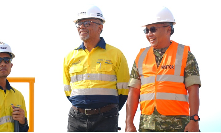 Kunjungi Pani Gold Mine, Pangdam XIII Merdeka Atensi Kondisi Lingkungan Lingkar Tambang