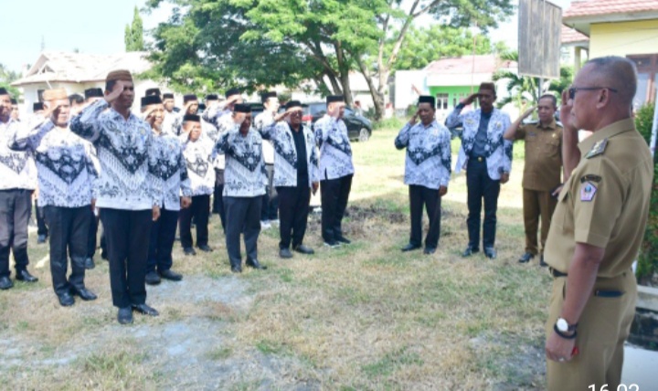 Wabup Iwan Adam Tekankan Disiplin Kerja PGRI Pohuwato