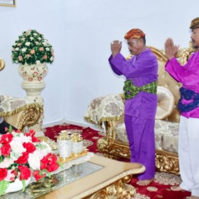 Bupati Pohuwato Terima Tradisi Adat Pemakluman Awal Ramadan 1447 H