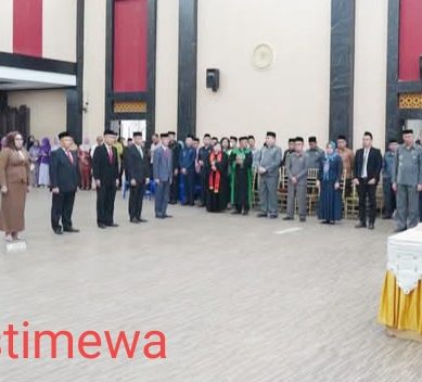 Walikota Gorontalo Lantik 9 Pimpinan Tinggi Pratama