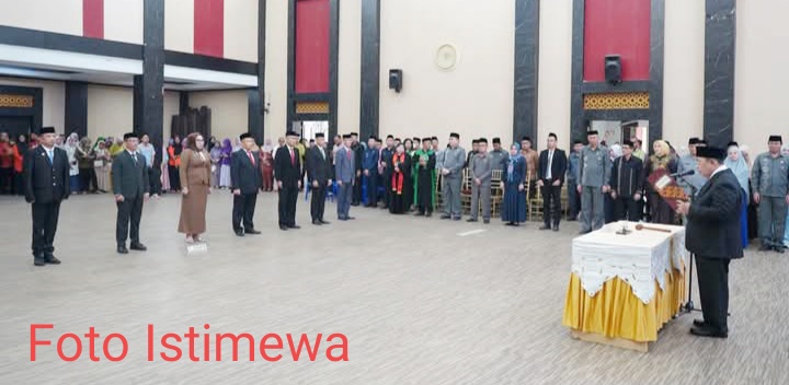 Walikota Gorontalo Lantik 9 Pimpinan Tinggi Pratama