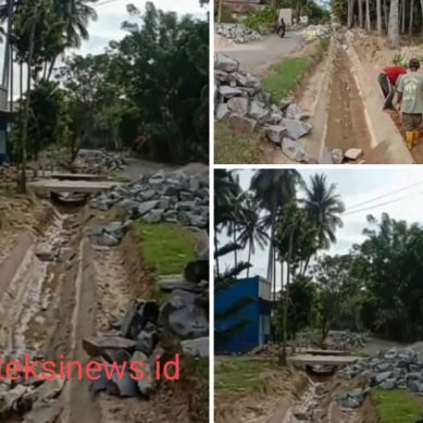 Terkesan Lambat, Pekerjaan Jaringan Sekunder Di Duhiadaa Kembali Di Soroti