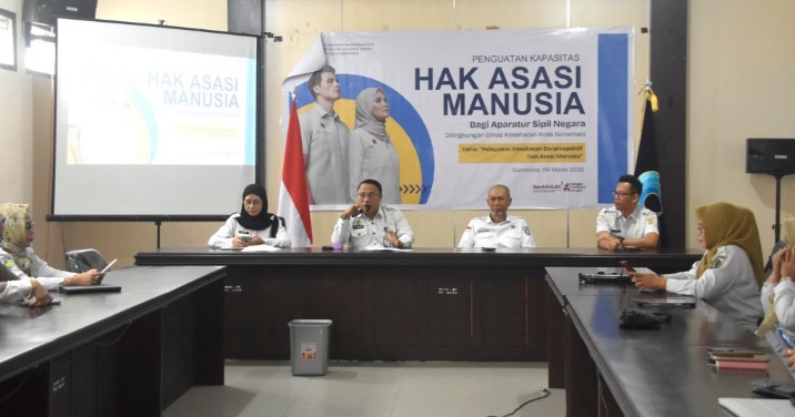 Kakanwil KemenHAM Sulteng “Jemput Bola” Perkuat Kapasitas HAM ASN Dinkes Kota Gorontalo