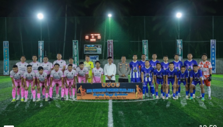 Wabup Pohuwato Tutup Turnamen Mini Soccer Liga Ramadhan Pangeran Muda
