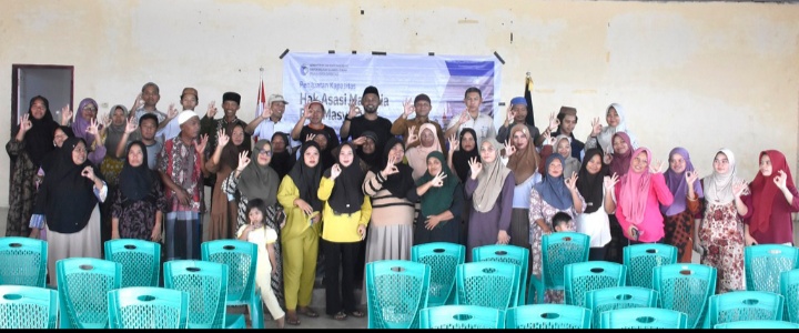 Perdana di Desa Bajo, Kanwil KemenHAM Perkuat Pemahaman Hak Dasar Warga di Pesisir Boalemo