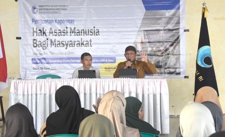 Wujudkan Desa Sadar HAM, Warga Bajo Boalemo Perkuat Kapasitas Hak Asasi Manusia