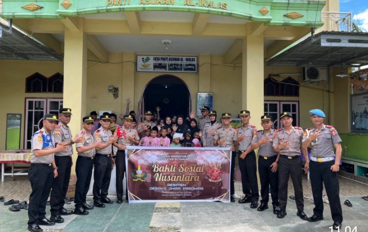 Siswa SIP Angkatan 55 Gorontalo Gelar Bakti Sosial