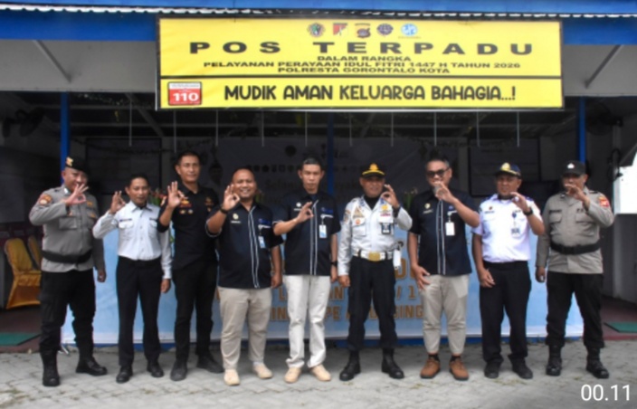 Kanwil KemenHAM Sulteng Pantau Simpul Transportasi di Gorontalo