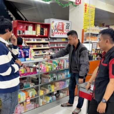 Pastikan Tidak Ada Produk Kadaluwarsa Jelang Lebaran, Satgas Saber Pelanggaran Pangan Gorontalo Sidak Pertokoan