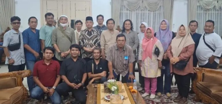 Ketua dan Pengurus PWI Lahat Periode 2026–2029 Anjangsana ke Bupati Lahat