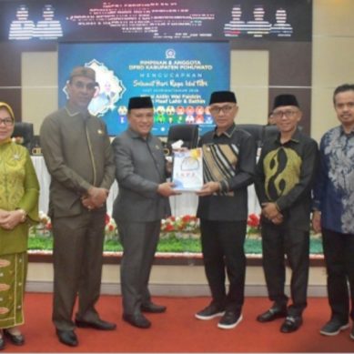 LKPJ 2025 Resmi Di Serahkan Bupati ke DPRD Pohuwato
