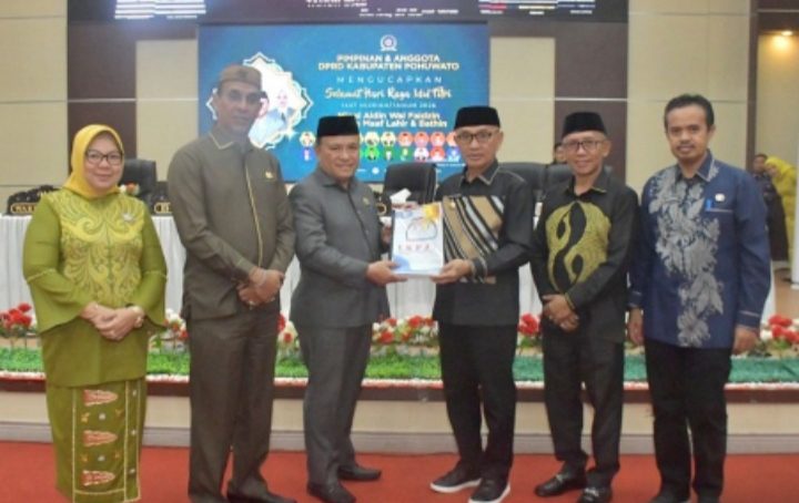 LKPJ 2025 Resmi Di Serahkan Bupati ke DPRD Pohuwato