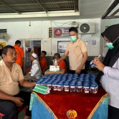 Tes Urine Massal di Lapas Gorontalo, 318 Orang Dinyatakan Negatif Narkoba