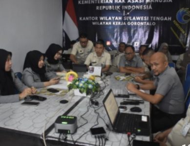 Cegah Gugatan di MK, Kanwil KemenHAM Sulteng Petakan Produk Hukum Daerah Berperspektif HAM di Gorontalo