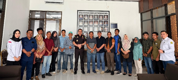 Pererat Silahturahmi, PWI Lahat dan Kejari Bangun Sinergitas Positif Membangun Informasi yang Sehat