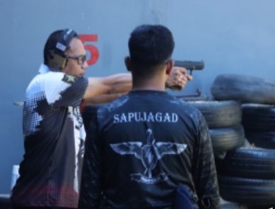 Pejabat Utama Polda Gorontalo Meriahkan Lomba Menembak Ilato Fun Game 2026