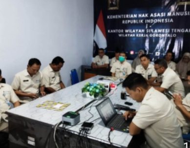 Pimpin Apel Virtual Lintas Wilayah, Kakanwil KemenHAM Sulteng Tekankan Kekompakan Seluruh Tim