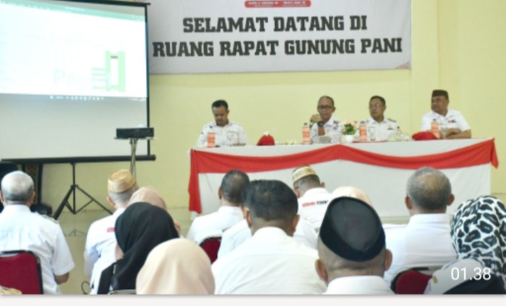 Evaluasi Program, Wabup Pohuwato Tekankan Percepatan Kinerja dan Pelaporan