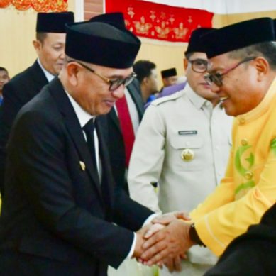 Bupati Pohuwato Hadiri Paripurna HUT Kabupaten Gorut Ke – 19