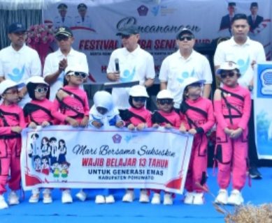 Pemkab Pohuwato Luncurkan SPMB Dan  Wajib Belajar 13 Tahun