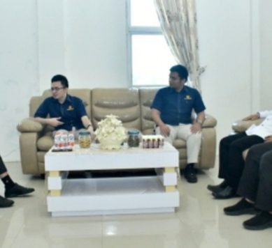 Silaturahmi, Bupati Pohuwato Saipul Mbuinga, Terima Kepala Kantor Pajak Marisa